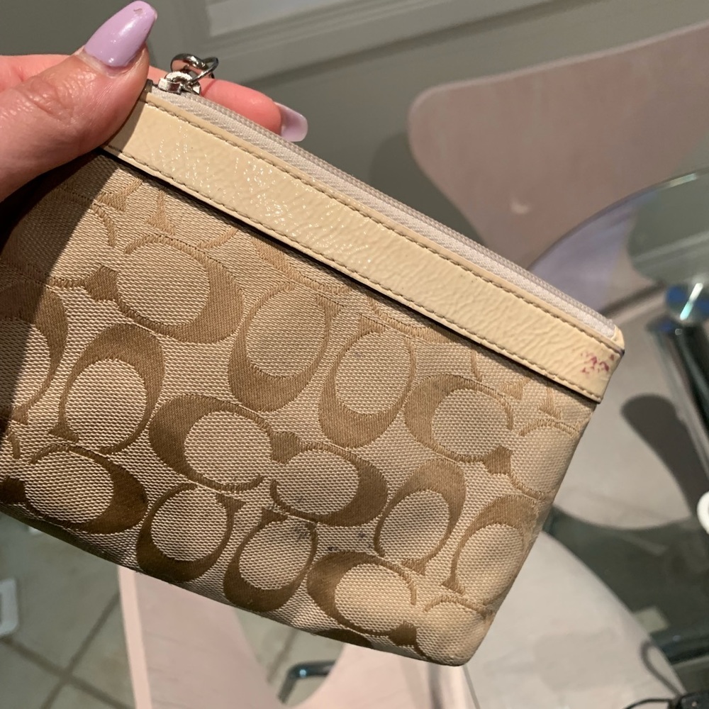 Coach change purse